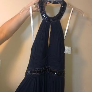 Sherri Hill Prom dress(navy blue)